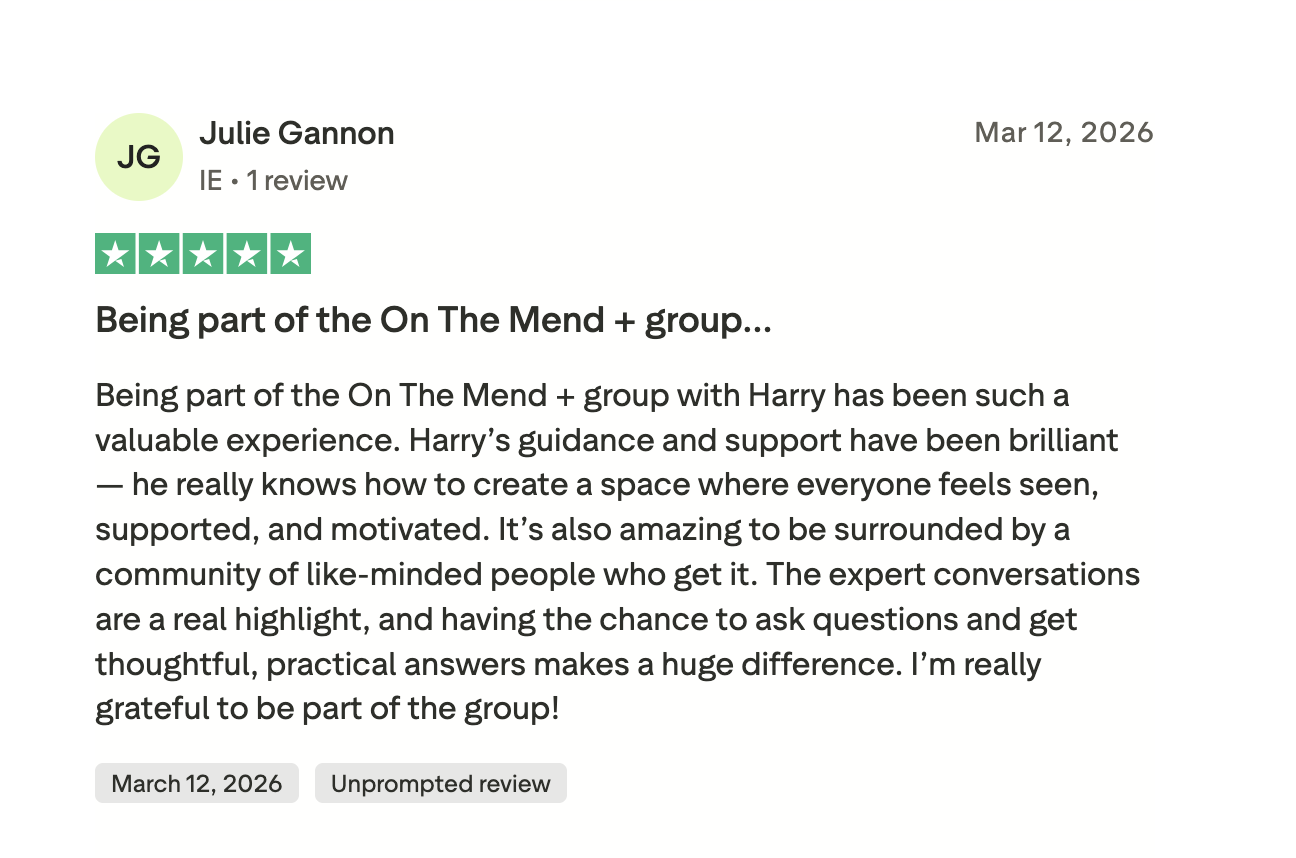 Five star Trustpilot review from Julie Gannon